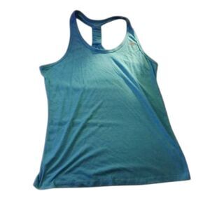Marika Blue Relaxed Tank Top